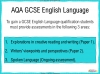 AQA GCSE English Language Exam Preparation - Paper 1, Sections A & B Teaching Resources (slide 2/180)